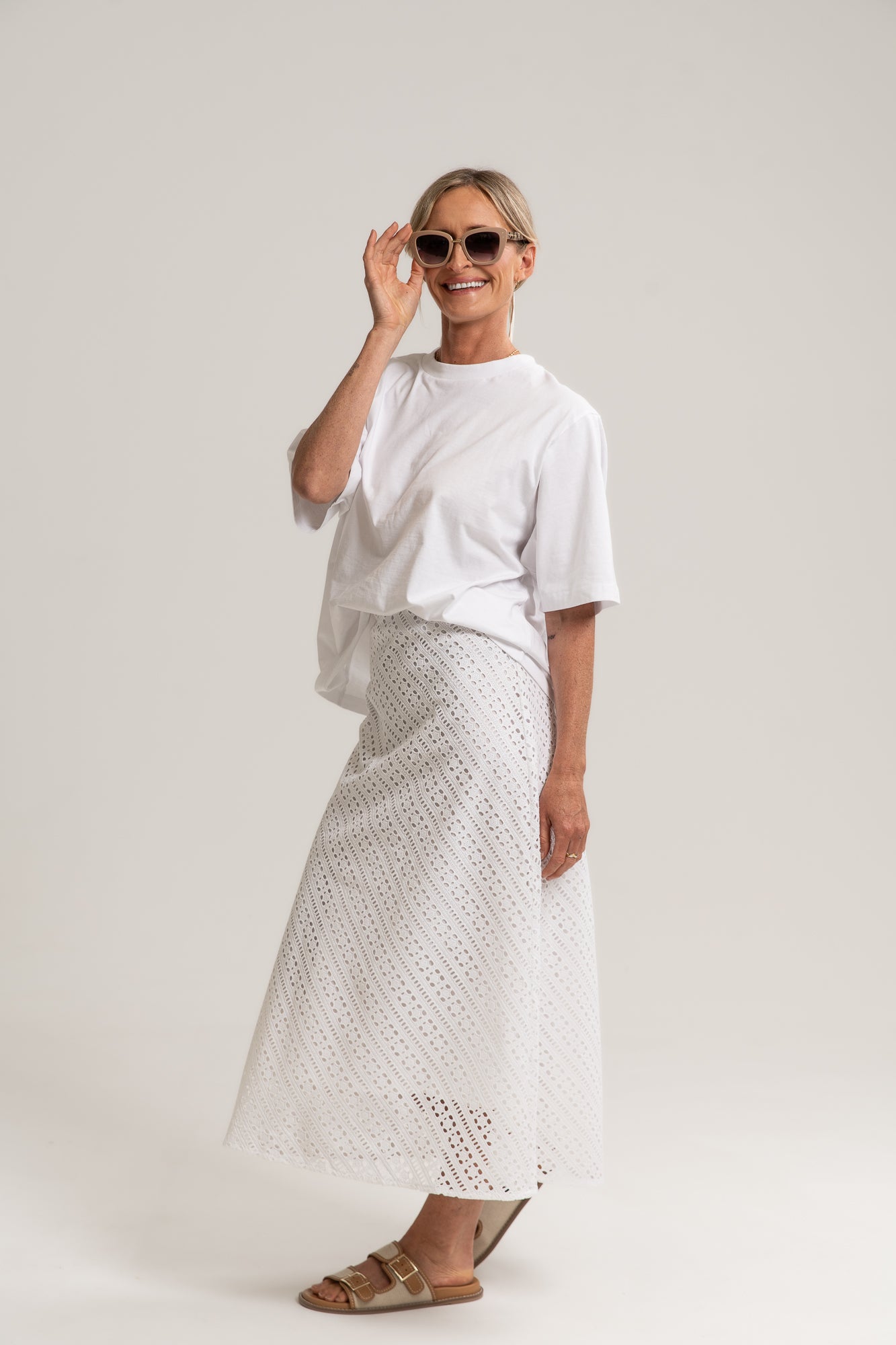 THE BRODERIE EDIT - STAPLE SKIRT