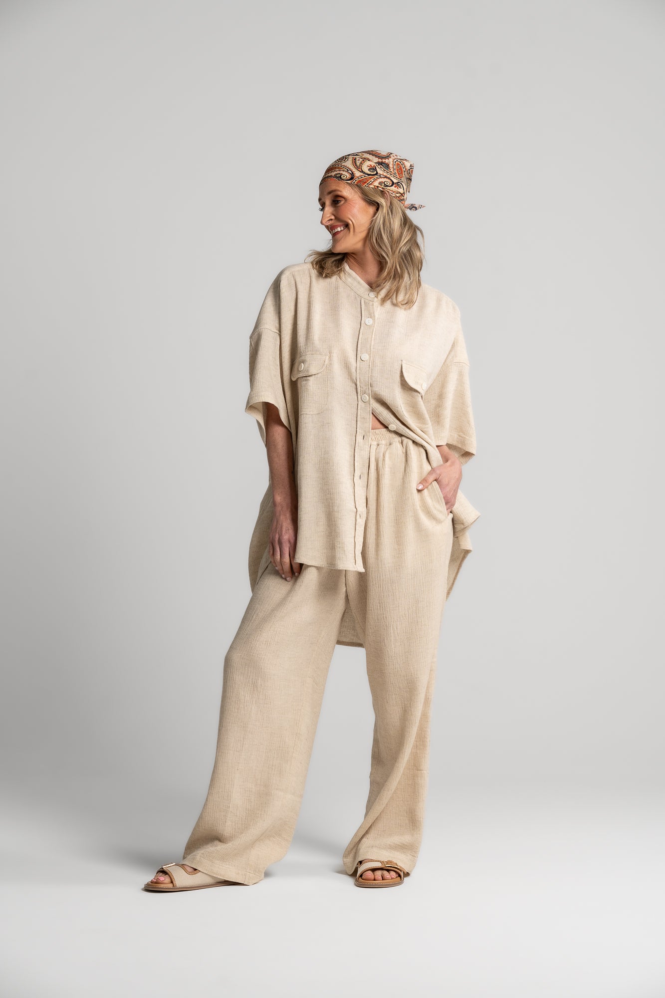 CRINKLE CRUSH - LUISA PANT