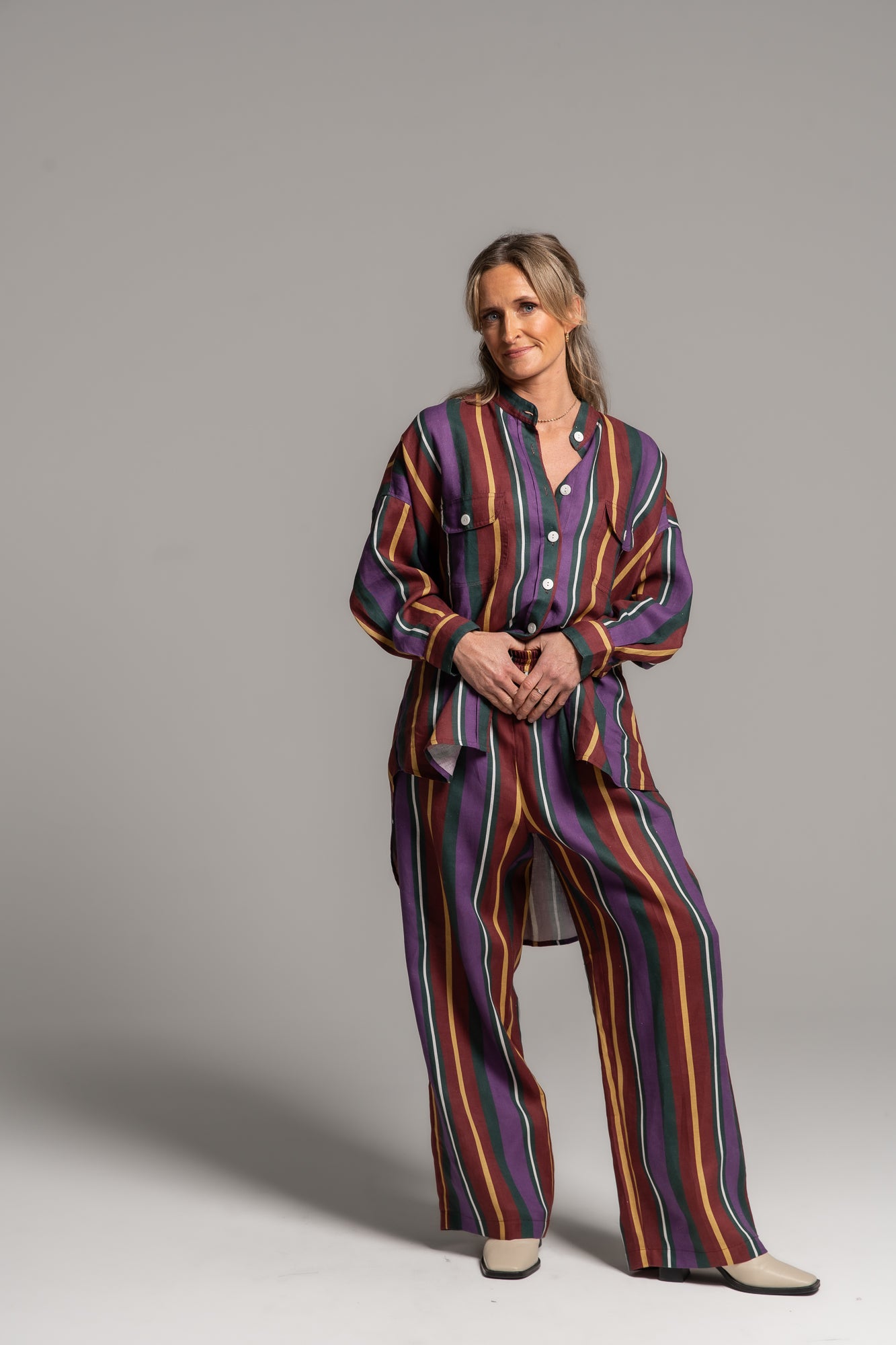 WINTER HARVEST STRIPE - LUISA PANT