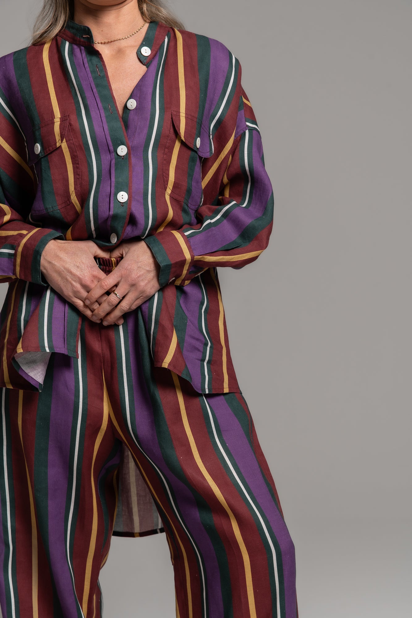 WINTER HARVEST STRIPE - LUISA PANT