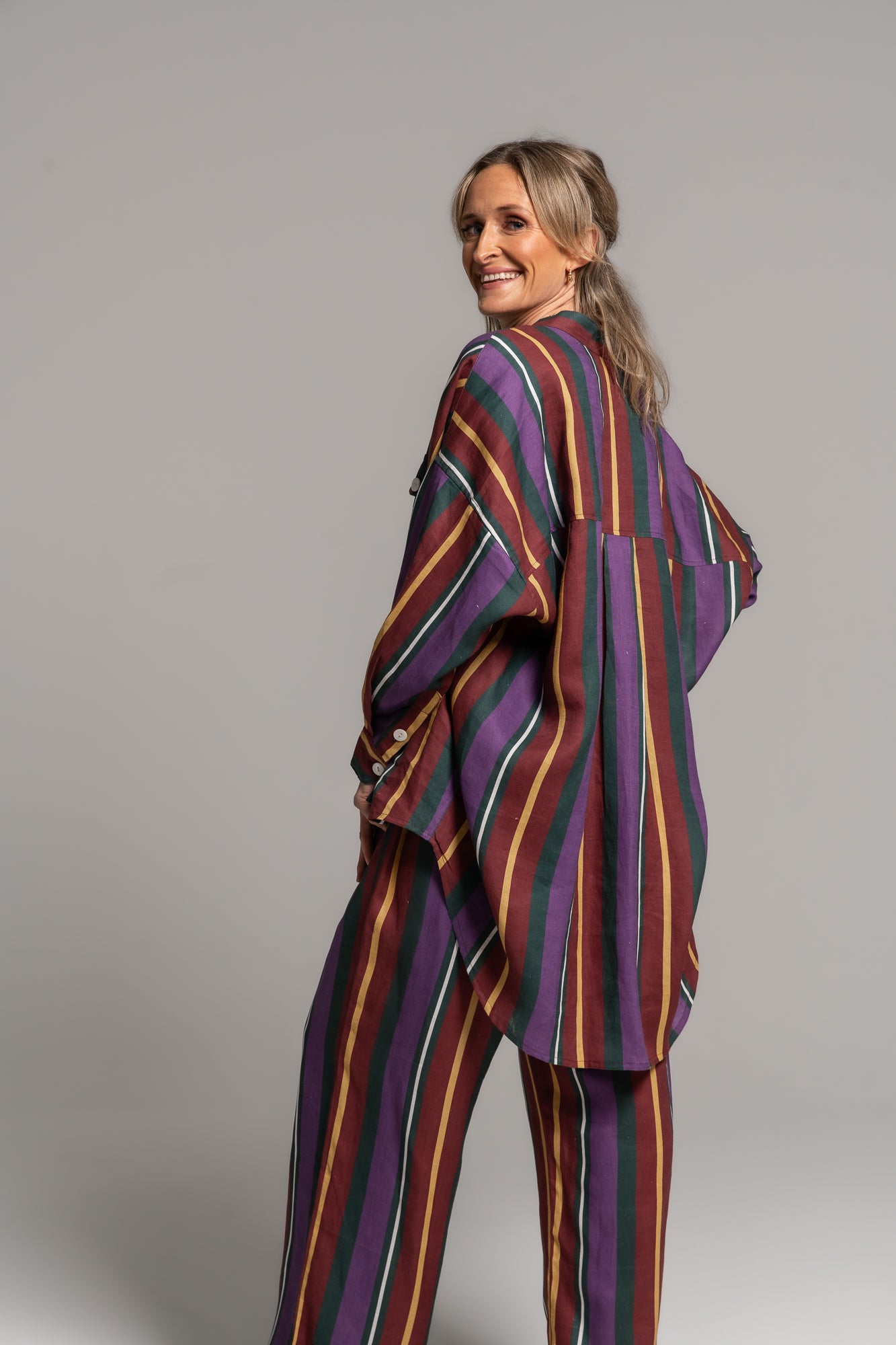 WINTER HARVEST STRIPE - LUISA PANT