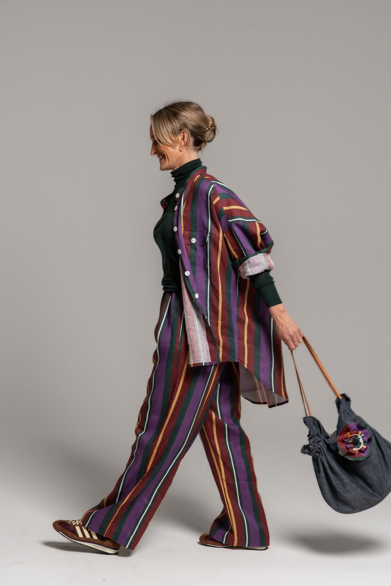 WINTER HARVEST STRIPE - LUISA PANT