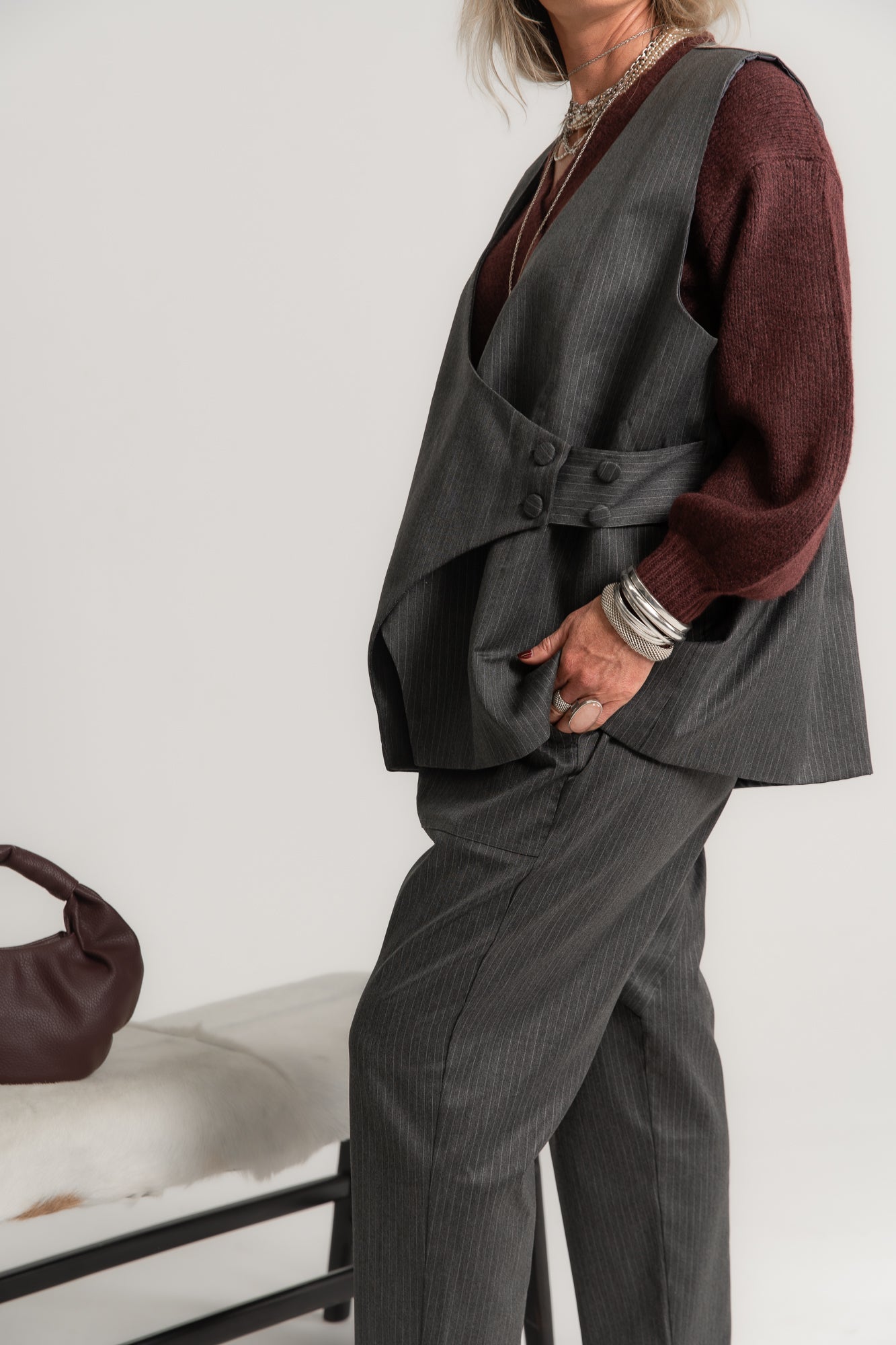 OFF DUTY SUITING - The Harlow Vest