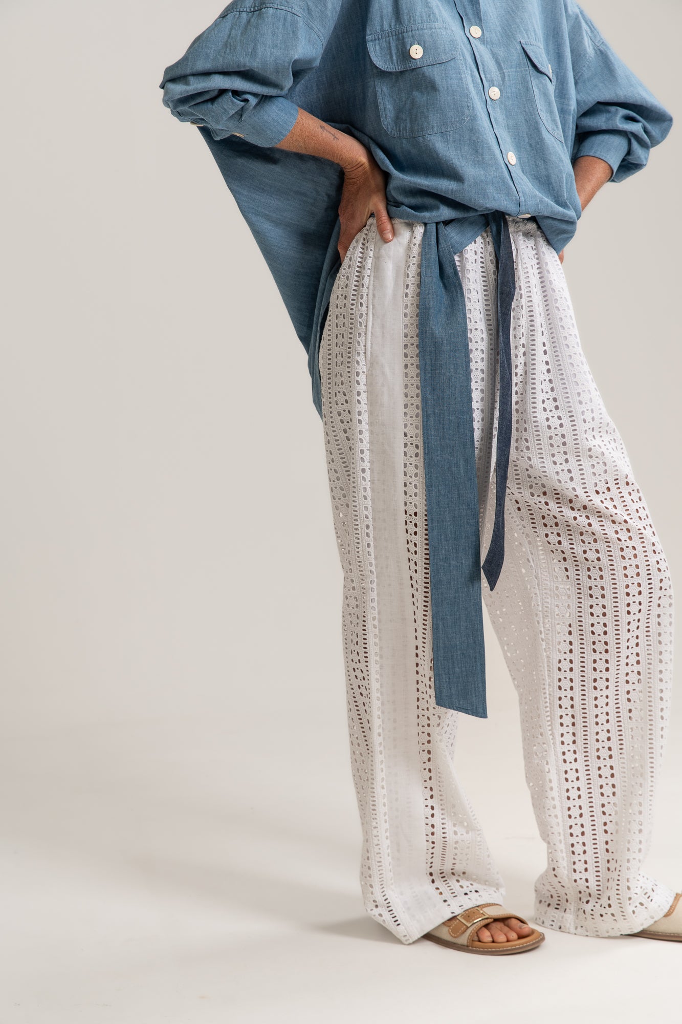 THE BRODERIE EDIT - LUISA PANT