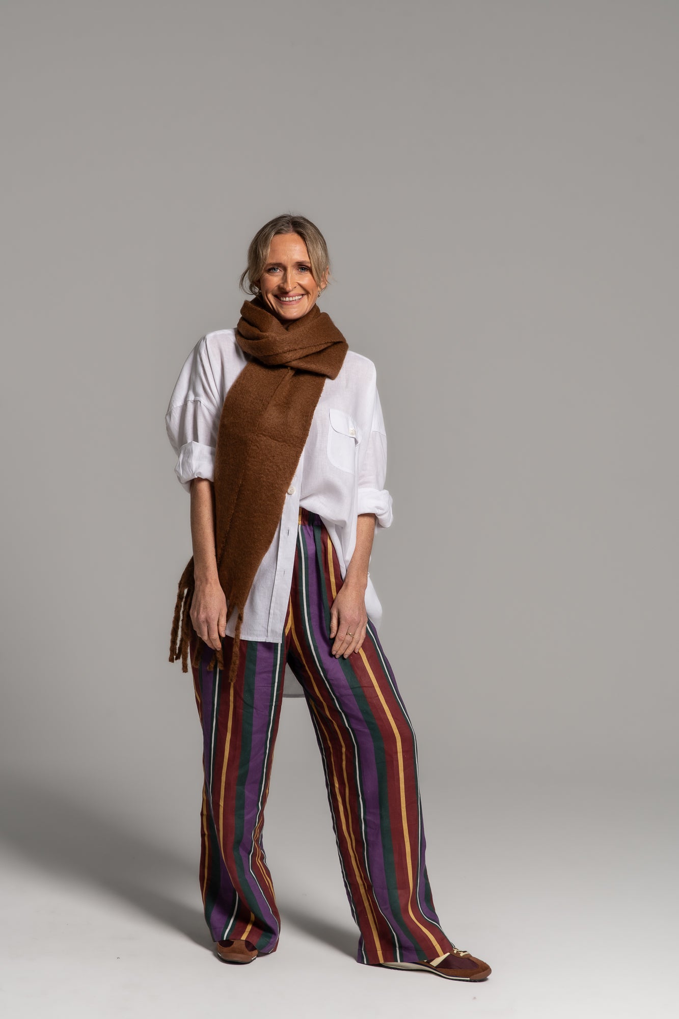 WINTER HARVEST STRIPE  - LUISA PANT