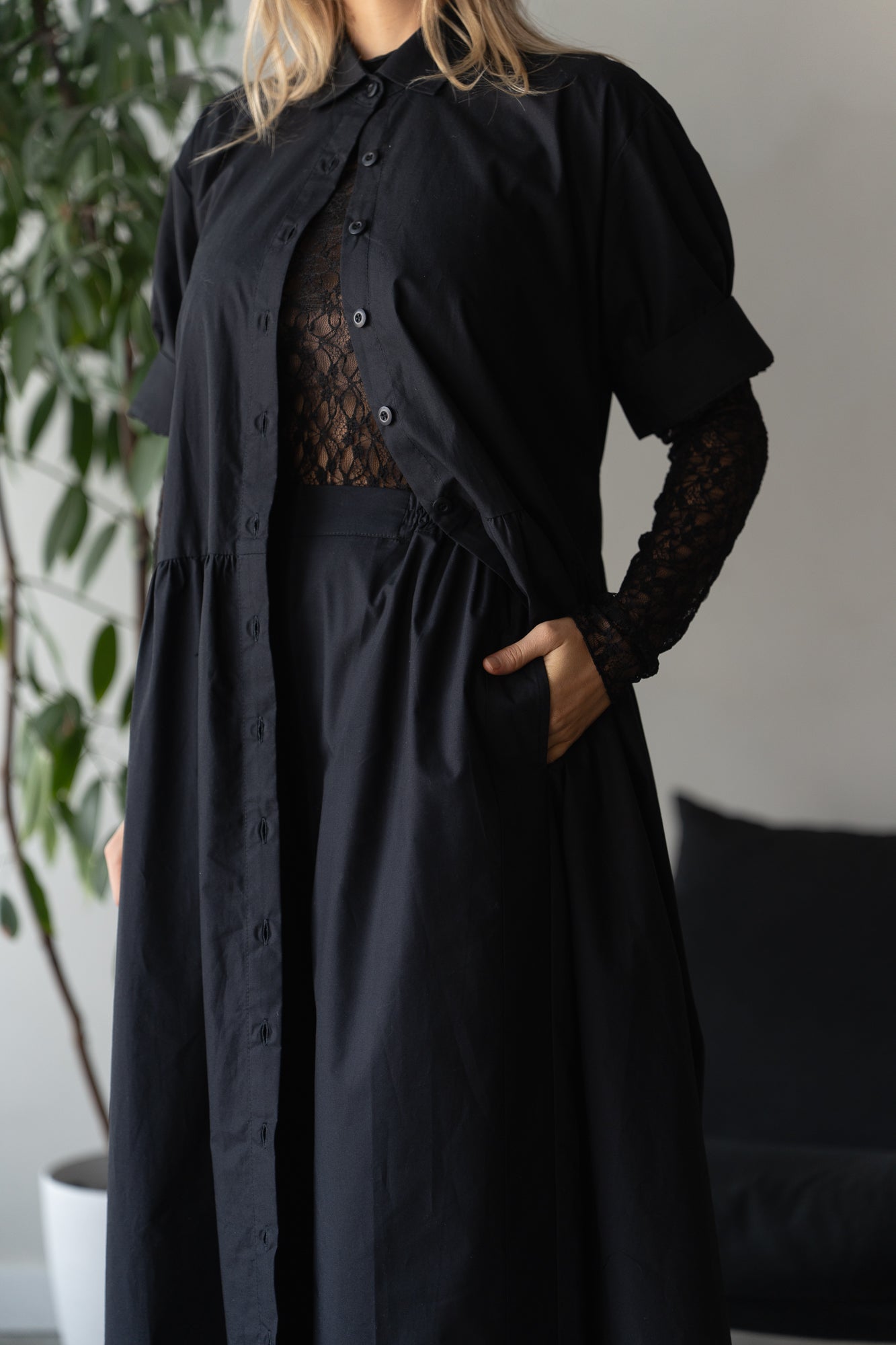 THE LUISA PANT - NOIR