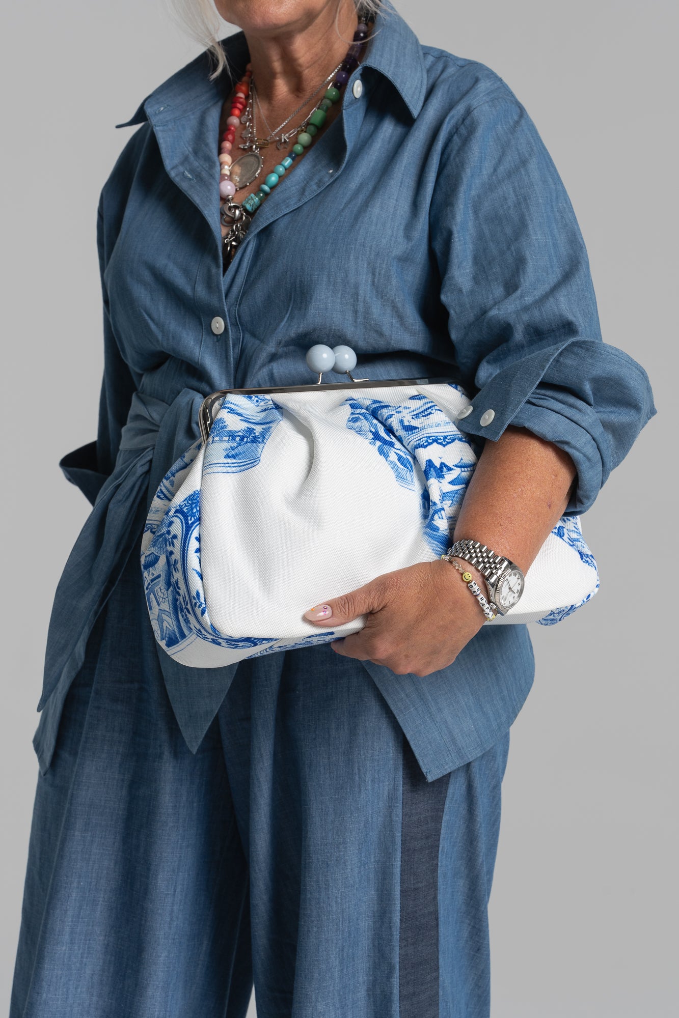 THE RIVIERA EDIT - GIGI OVERSIZED CLUTCH