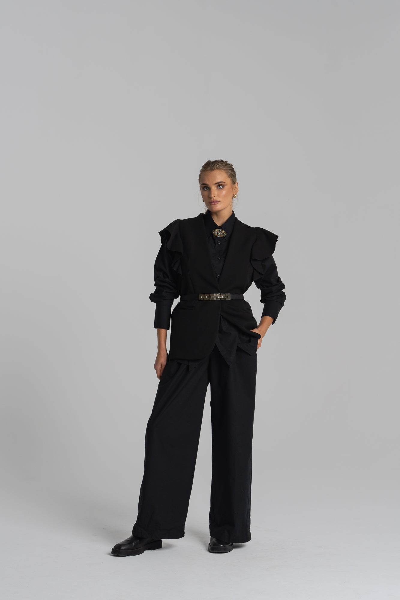 THE LUISA PANT - NOIR