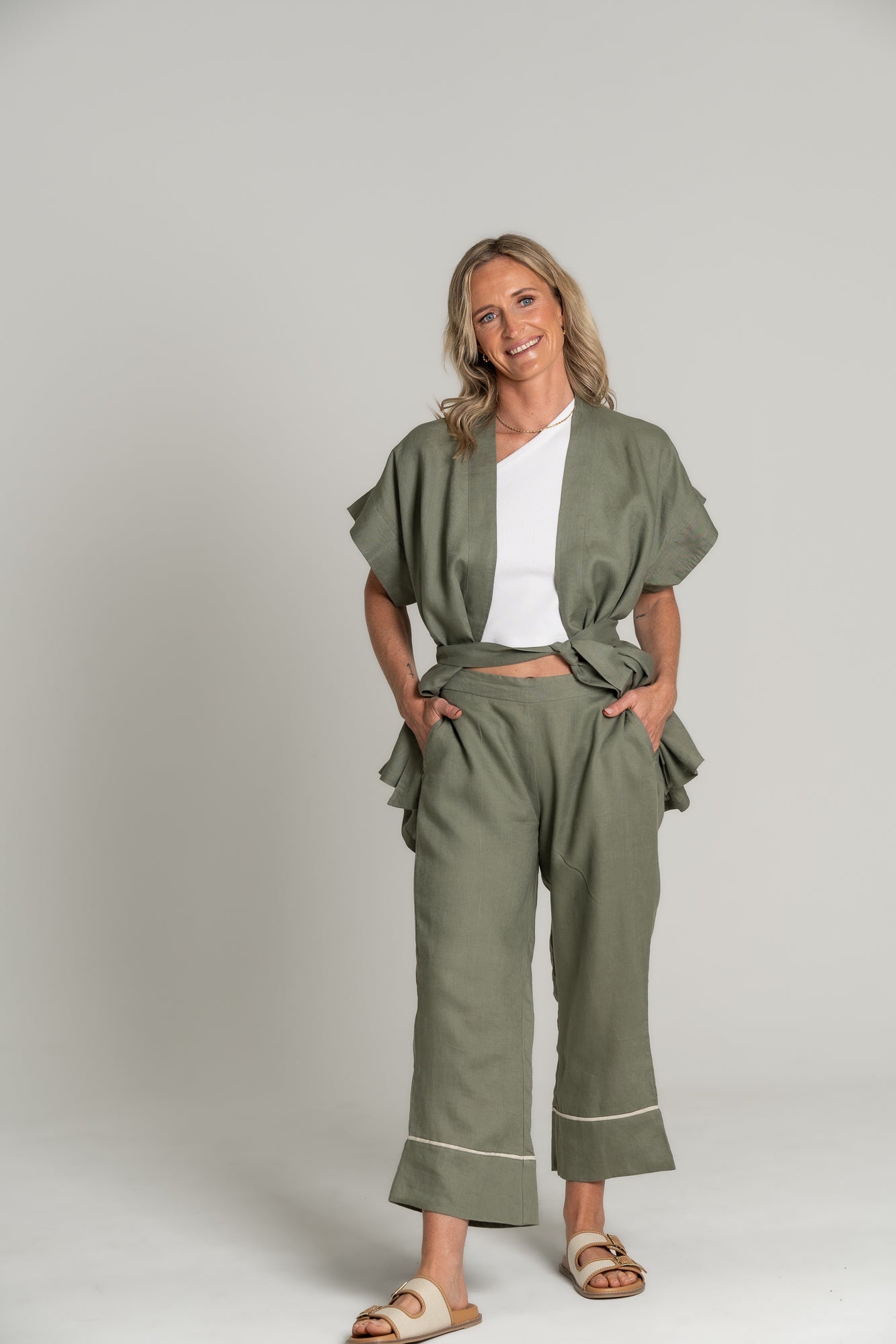 CHACHI PANT OLIVE