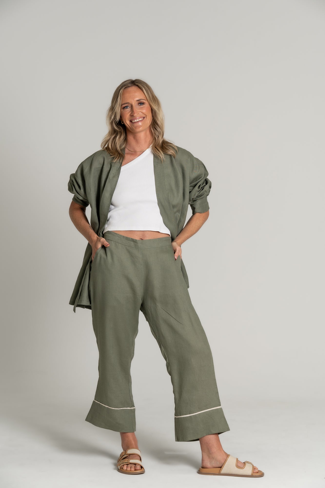 CHACHI PANT OLIVE