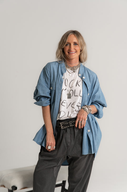 MORNING AFTER SHIRT DENIM