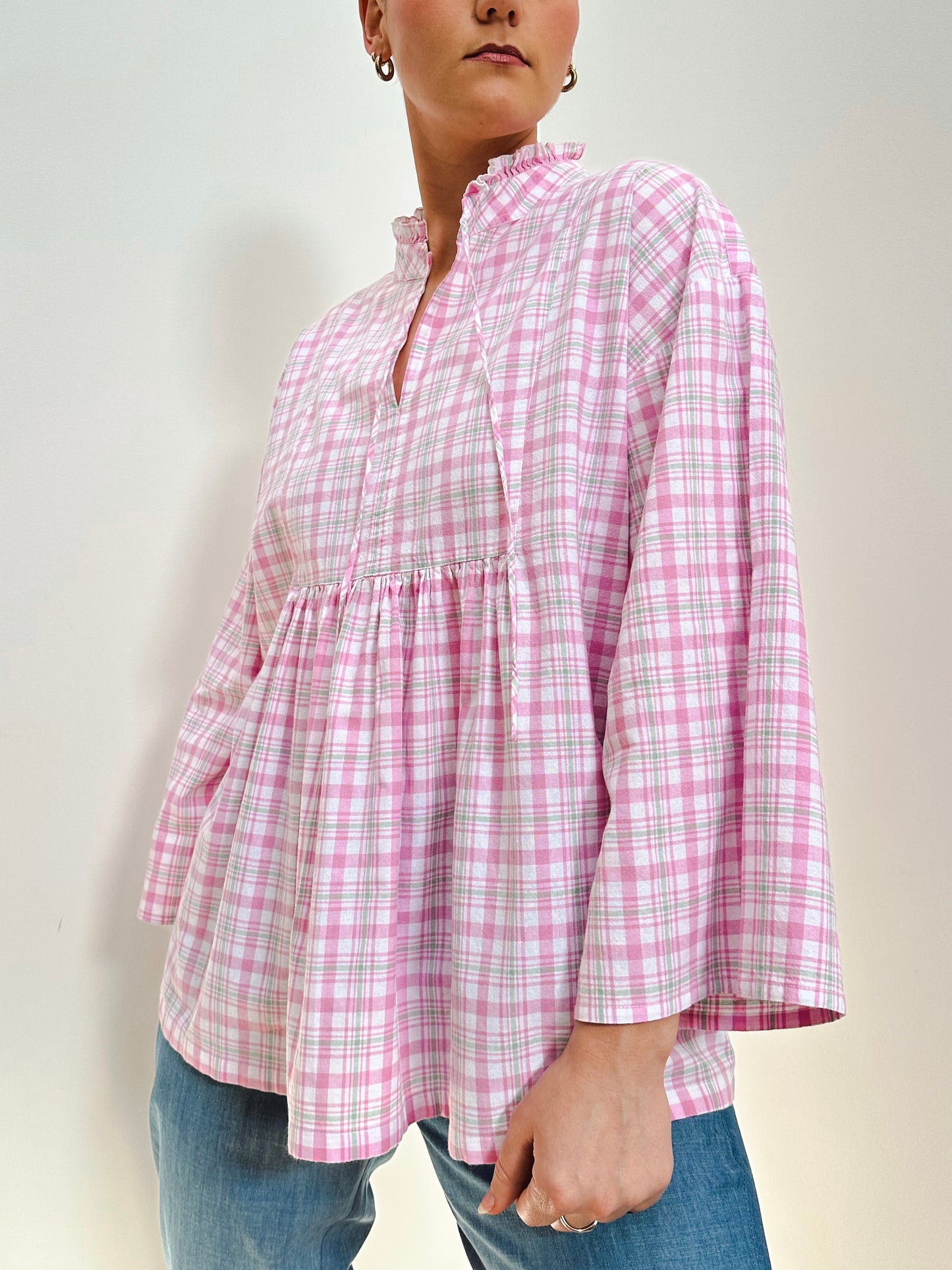 EVIE SMOCK - PINK