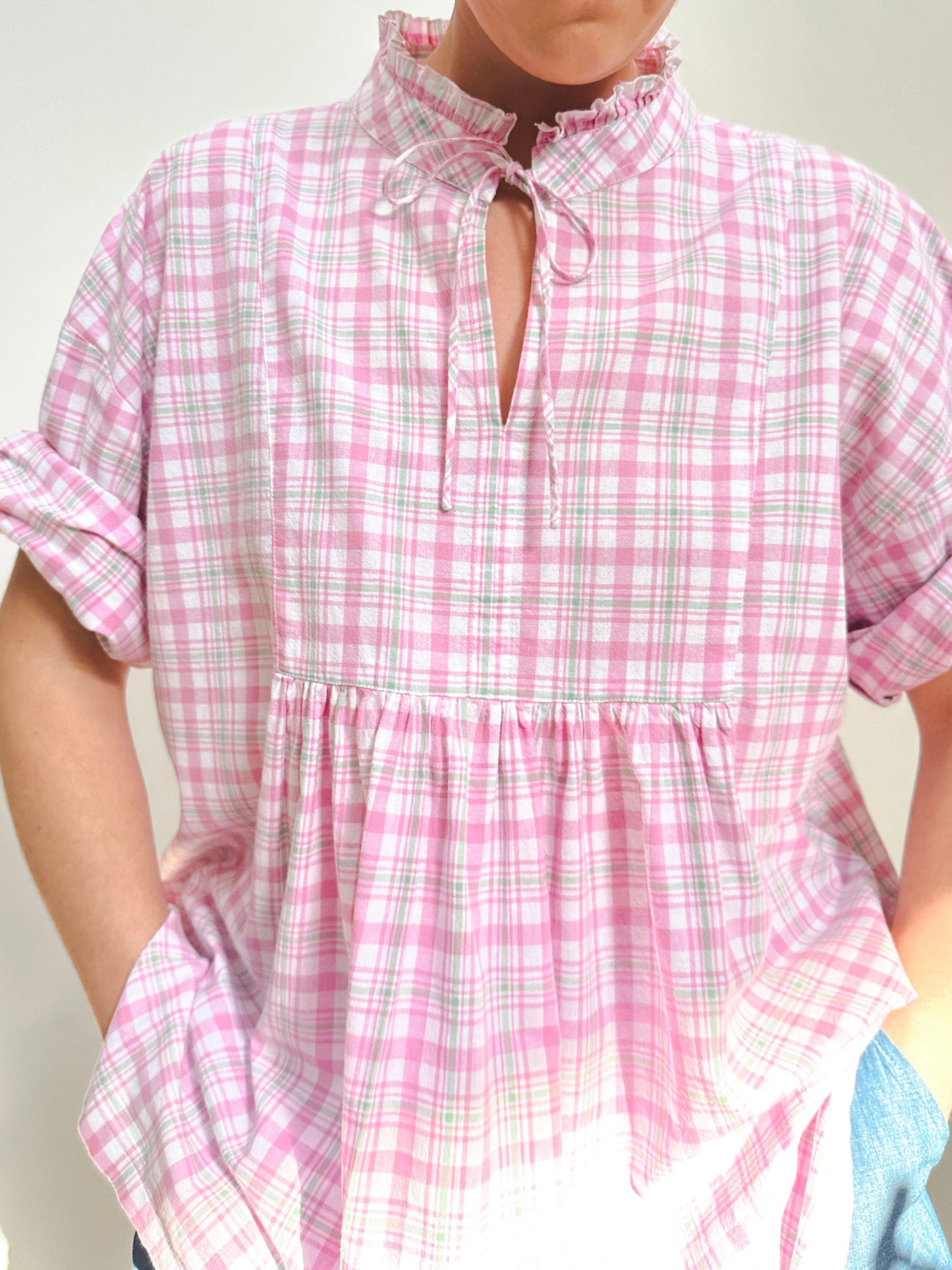 EVIE SMOCK - PINK