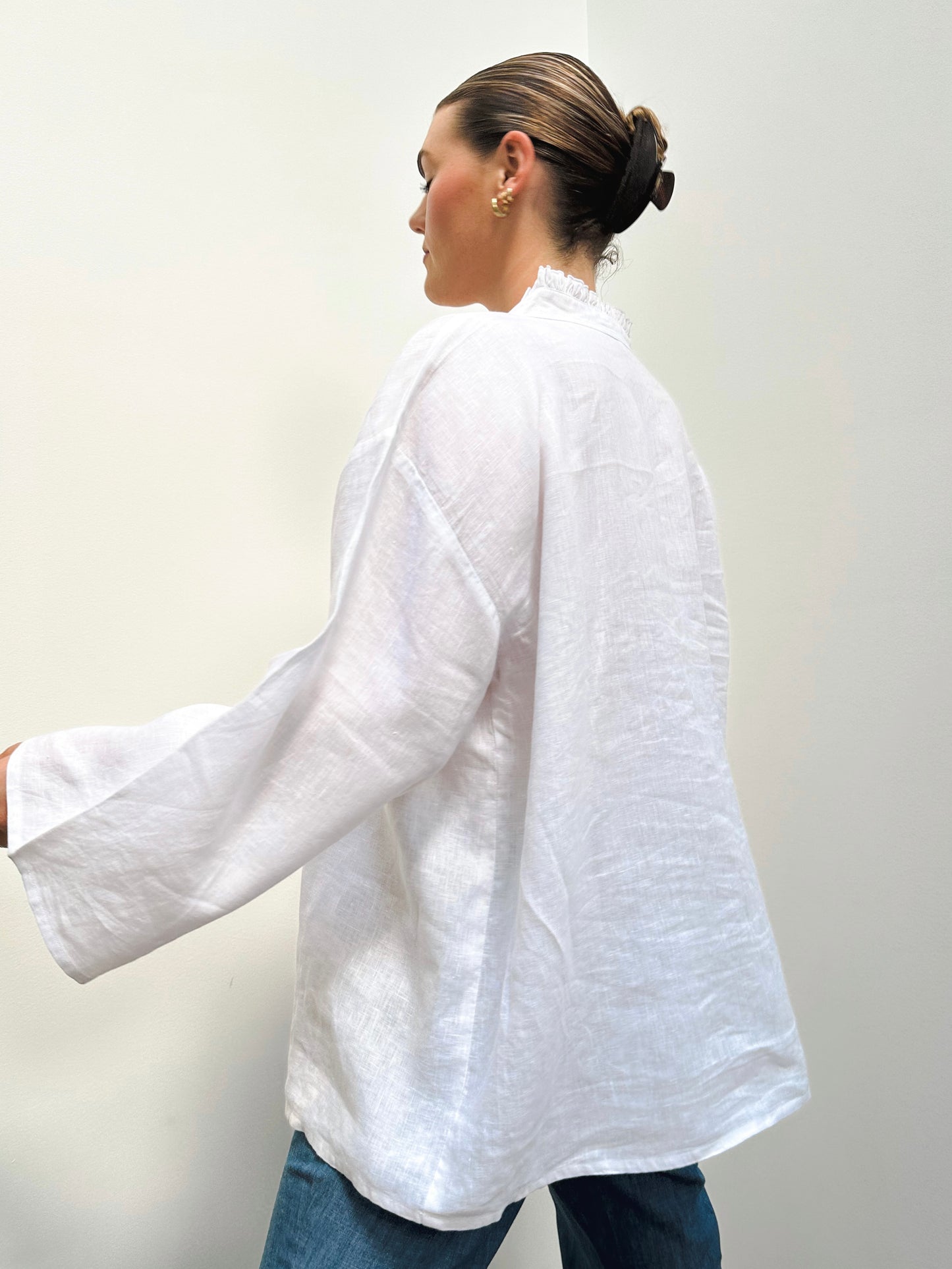 EVIE SMOCK - WHITE